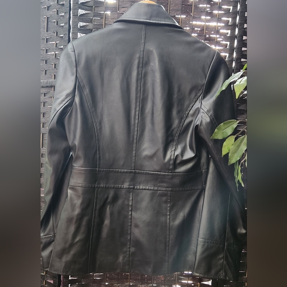 NUAGE faux leather jacket - Picture 6 of 13